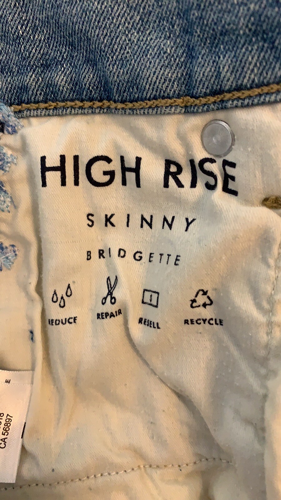 Джинсы Lucky Brand Bridgette High Rise 
